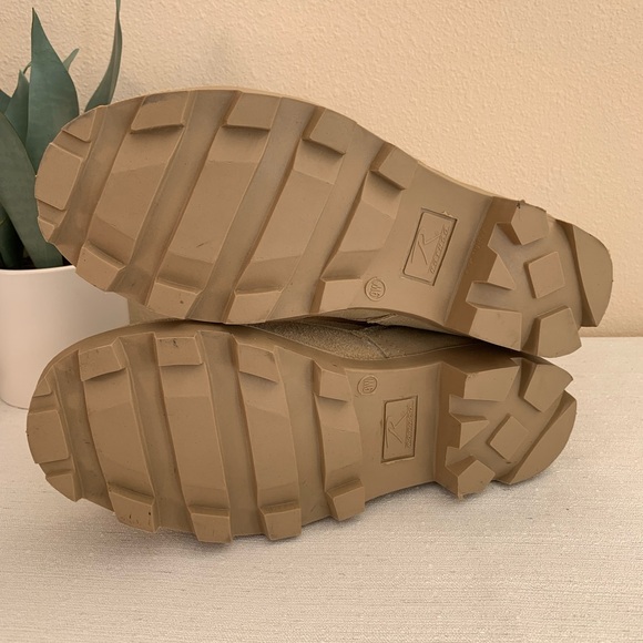 New Rothco Sand Suede Lace Up Combat Jungle Boots Men’s 9W - Picture 11 of 12